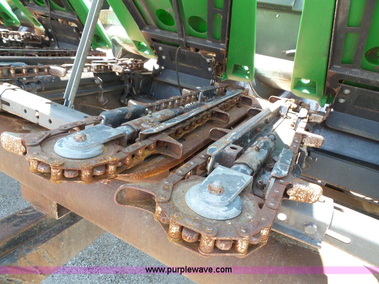 image for item BG9301 2010 Drago L8 row crop head with Jantz trailer