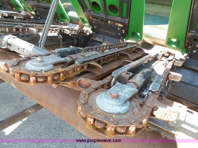 image for item BG9301 2010 Drago L8 row crop head with Jantz trailer