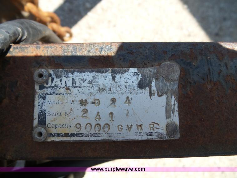 image for item BG9301 2010 Drago L8 row crop head with Jantz trailer