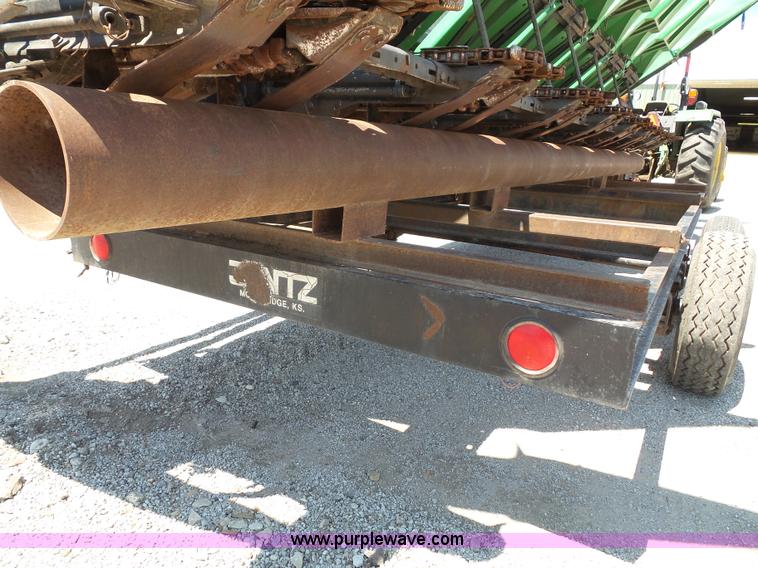 image for item BG9301 2010 Drago L8 row crop head with Jantz trailer