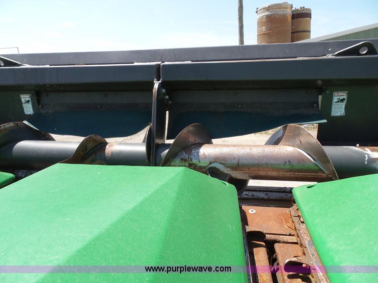 image for item BG9301 2010 Drago L8 row crop head with Jantz trailer