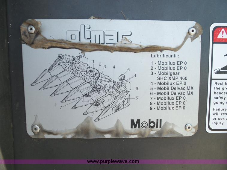 image for item BG9301 2010 Drago L8 row crop head with Jantz trailer
