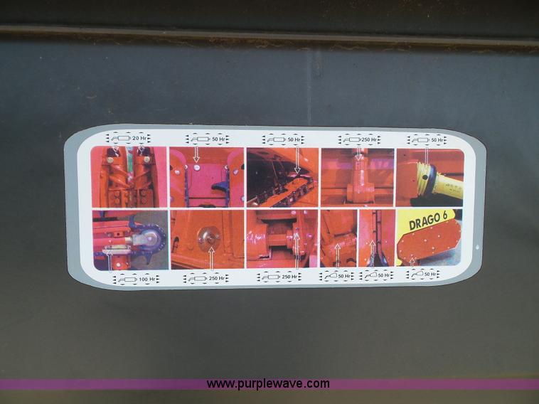 image for item BG9301 2010 Drago L8 row crop head with Jantz trailer