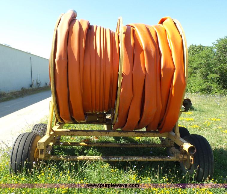 image for item BS9711 Farm Star 600 hose reel trailer