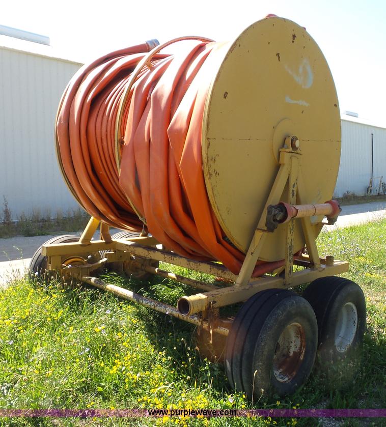 image for item BS9711 Farm Star 600 hose reel trailer