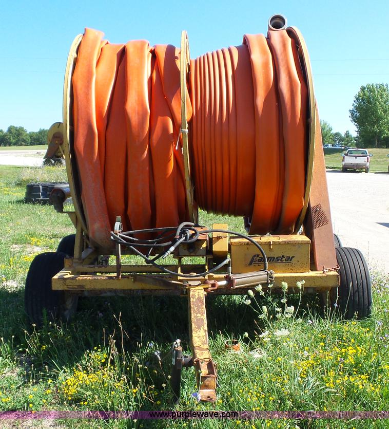 image for item BS9711 Farm Star 600 hose reel trailer