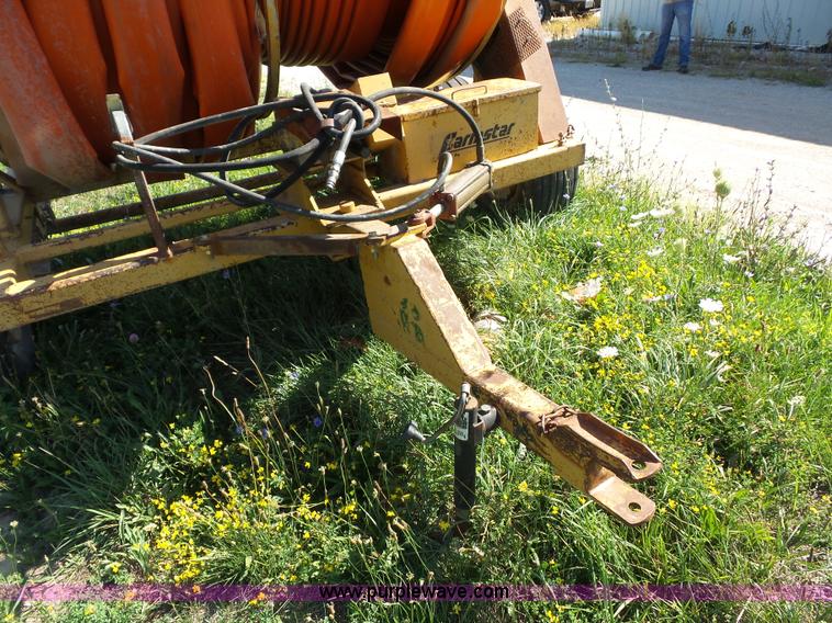 image for item BS9711 Farm Star 600 hose reel trailer