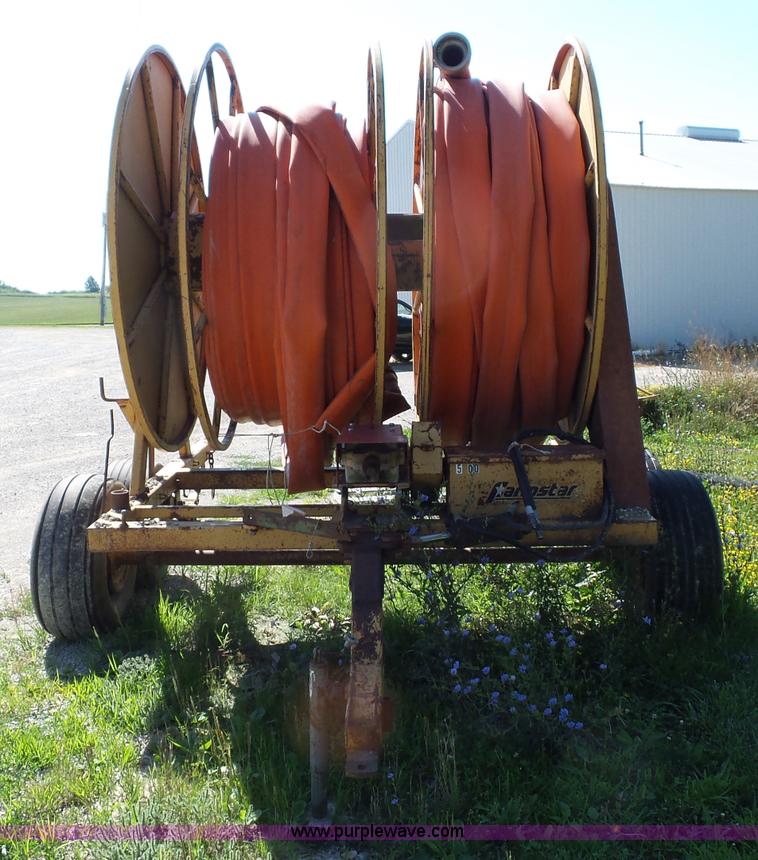 image for item BS9712 Farm Star 600 hose reel trailer