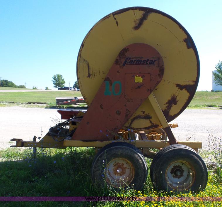 image for item BS9712 Farm Star 600 hose reel trailer