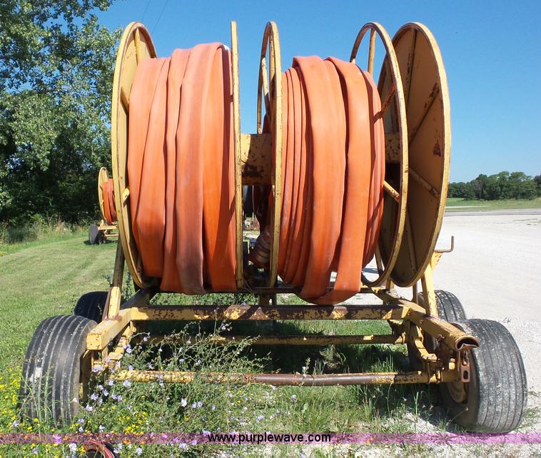image for item BS9712 Farm Star 600 hose reel trailer