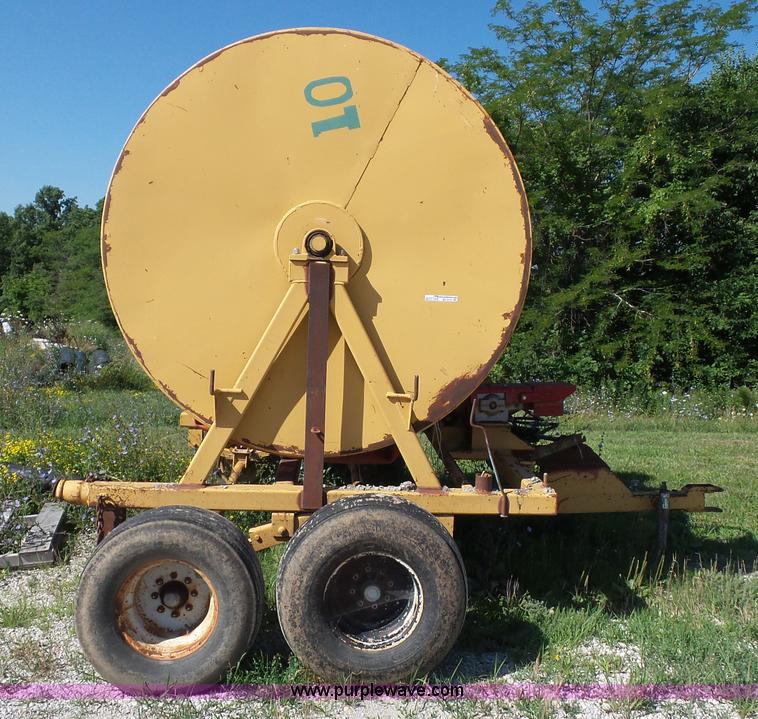image for item BS9712 Farm Star 600 hose reel trailer