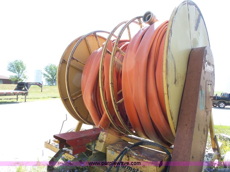 image for item BS9712 Farm Star 600 hose reel trailer