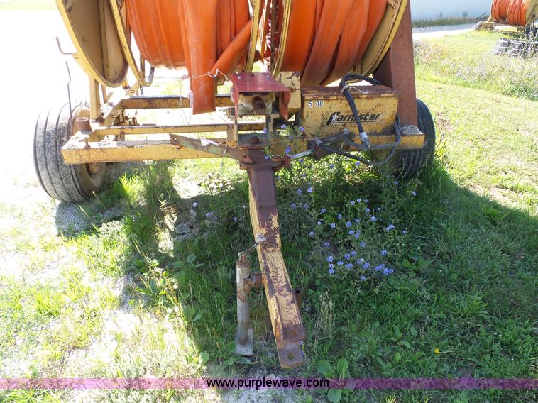 image for item BS9712 Farm Star 600 hose reel trailer