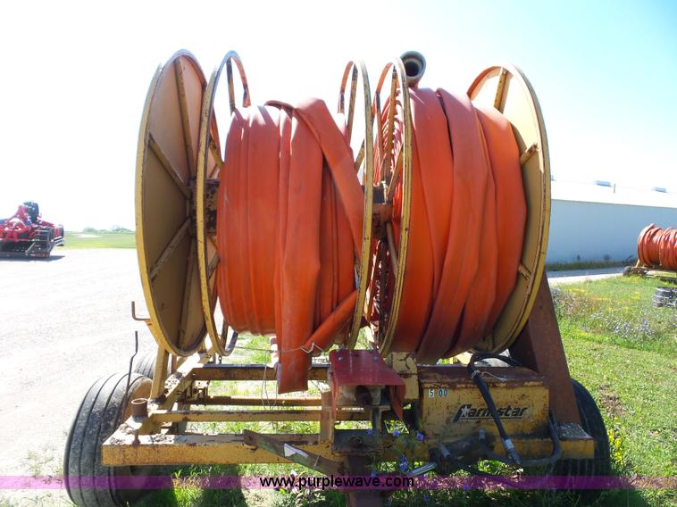 image for item BS9712 Farm Star 600 hose reel trailer