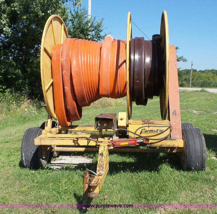 image for item BS9713 Farm Star 600 hose reel trailer
