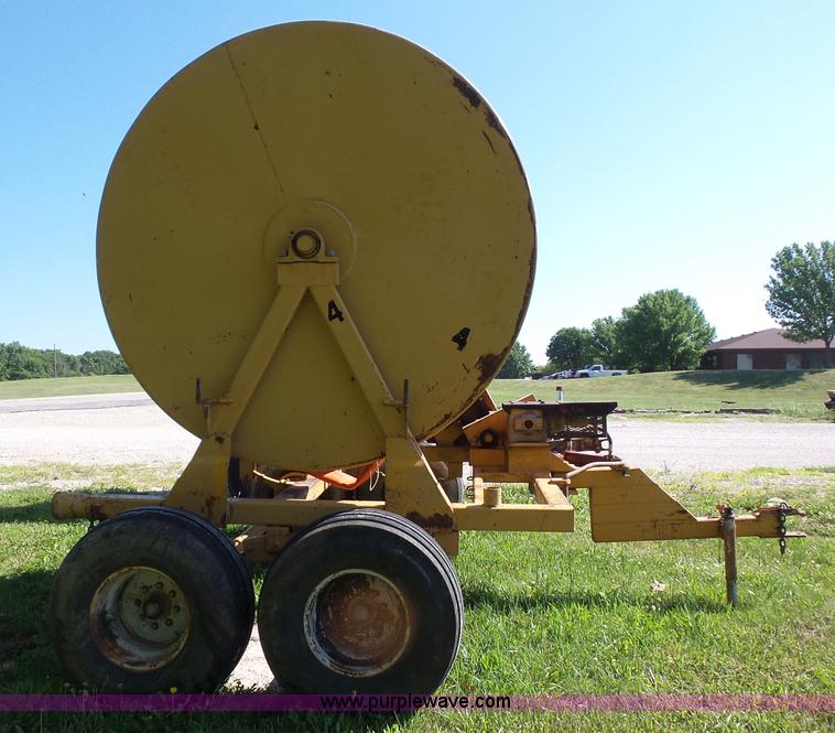 image for item BS9713 Farm Star 600 hose reel trailer