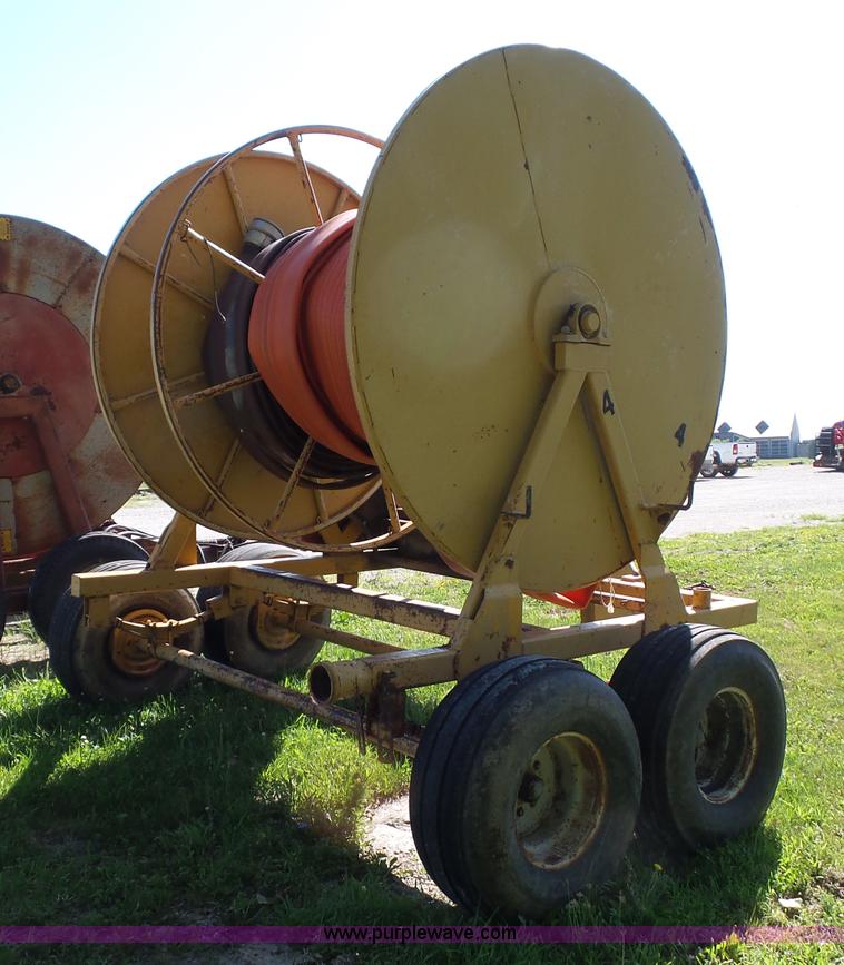 image for item BS9713 Farm Star 600 hose reel trailer