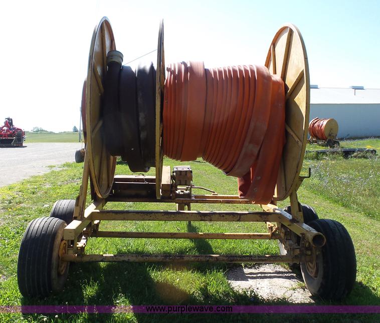 image for item BS9713 Farm Star 600 hose reel trailer