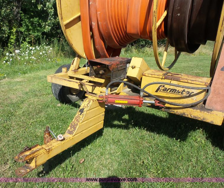 image for item BS9713 Farm Star 600 hose reel trailer