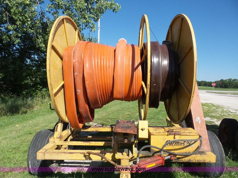 image for item BS9713 Farm Star 600 hose reel trailer