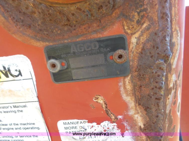 image for item BZ9654 Agco New Idea 5409 disc mower