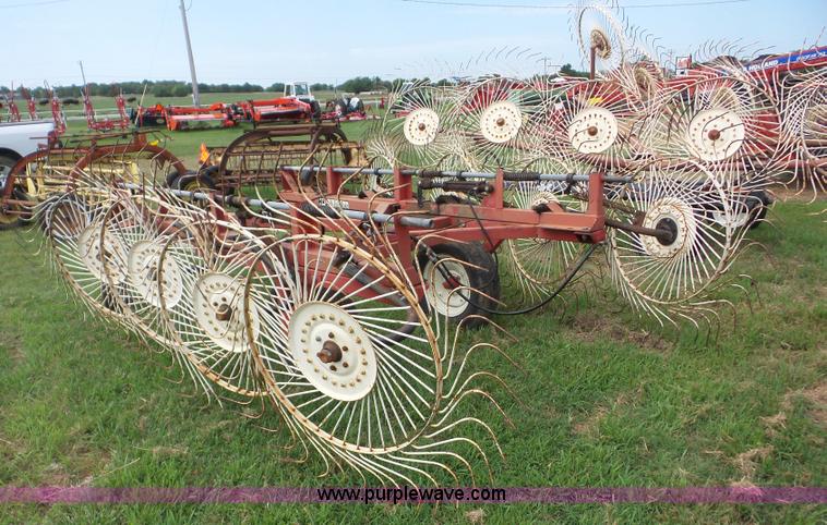 image for item BZ9655 H&S Bi-fold 8 hay rake