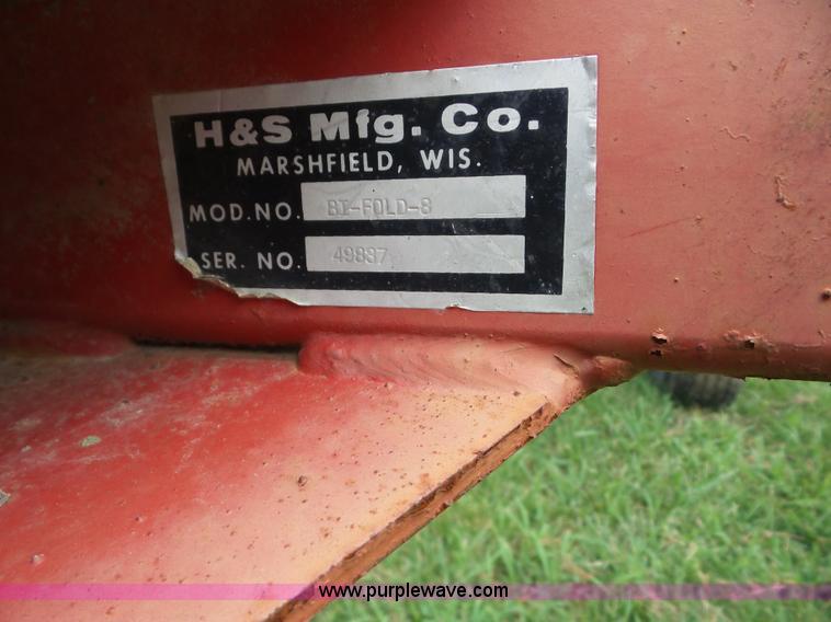 image for item BZ9655 H&S Bi-fold 8 hay rake