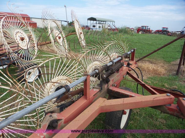 image for item BZ9655 H&S Bi-fold 8 hay rake
