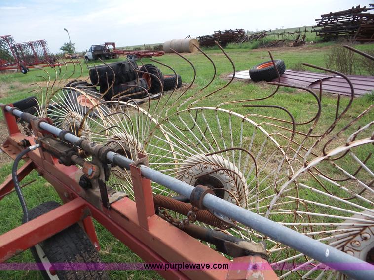 image for item BZ9655 H&S Bi-fold 8 hay rake