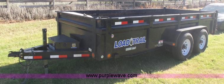 image for item CD9352 2015 Load Trail dump trailer