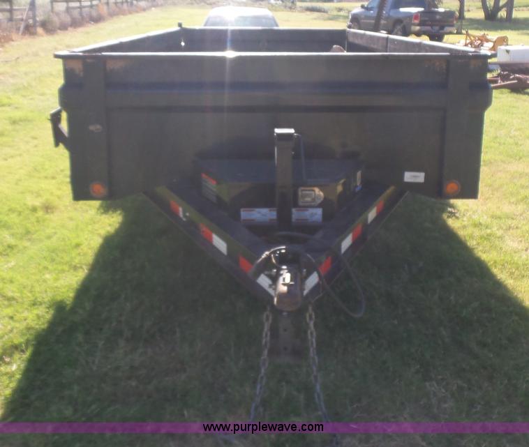 image for item CD9352 2015 Load Trail dump trailer