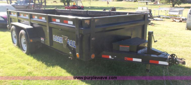 image for item CD9352 2015 Load Trail dump trailer