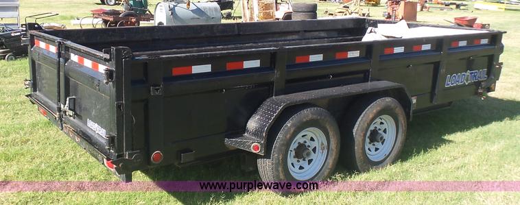 image for item CD9352 2015 Load Trail dump trailer