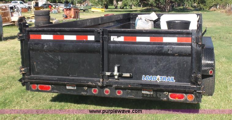 image for item CD9352 2015 Load Trail dump trailer