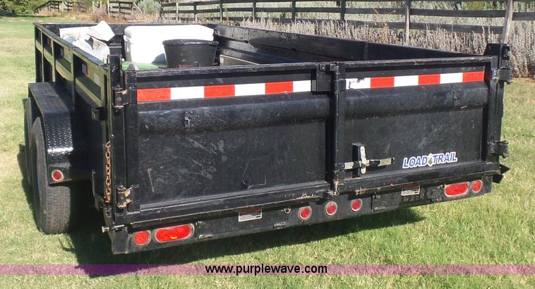 image for item CD9352 2015 Load Trail dump trailer