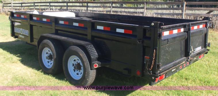 image for item CD9352 2015 Load Trail dump trailer