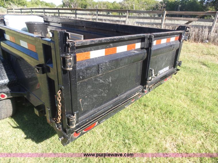 image for item CD9352 2015 Load Trail dump trailer