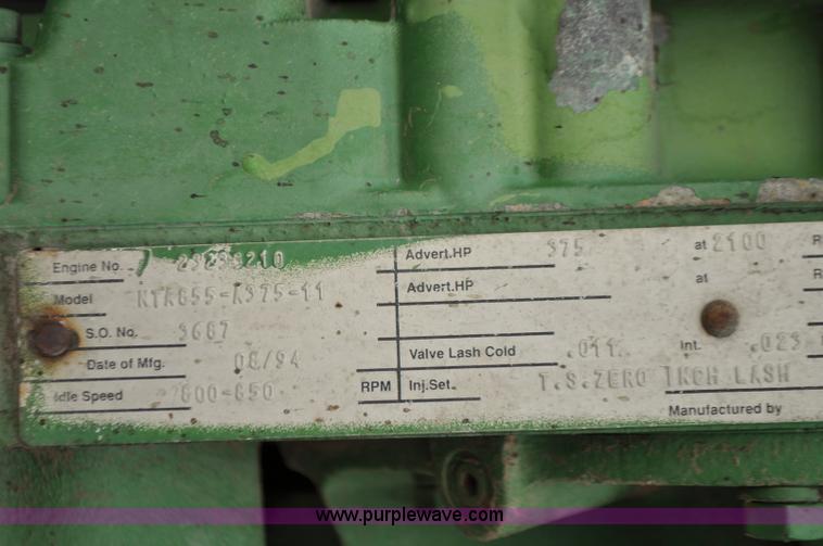 image for item G7428 1994 John Deere 6810 forage harvester