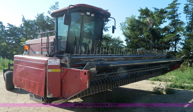 image for item J5124 2002 Case WDX1101 self-propelled windrower