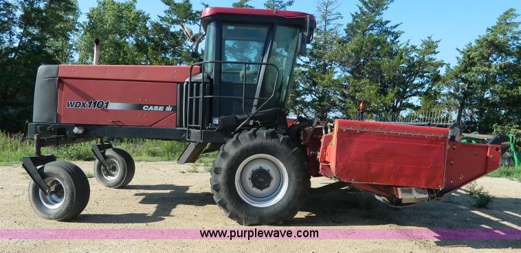image for item J5124 2002 Case WDX1101 self-propelled windrower