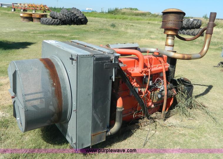 image for item J8850 Allis Chalmers 3500 six cylinder diesel engine