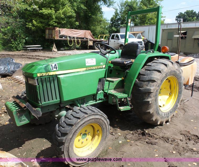 image for item K1641 John Deere 990 MFWD tractor