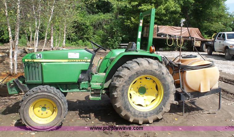 image for item K1641 John Deere 990 MFWD tractor