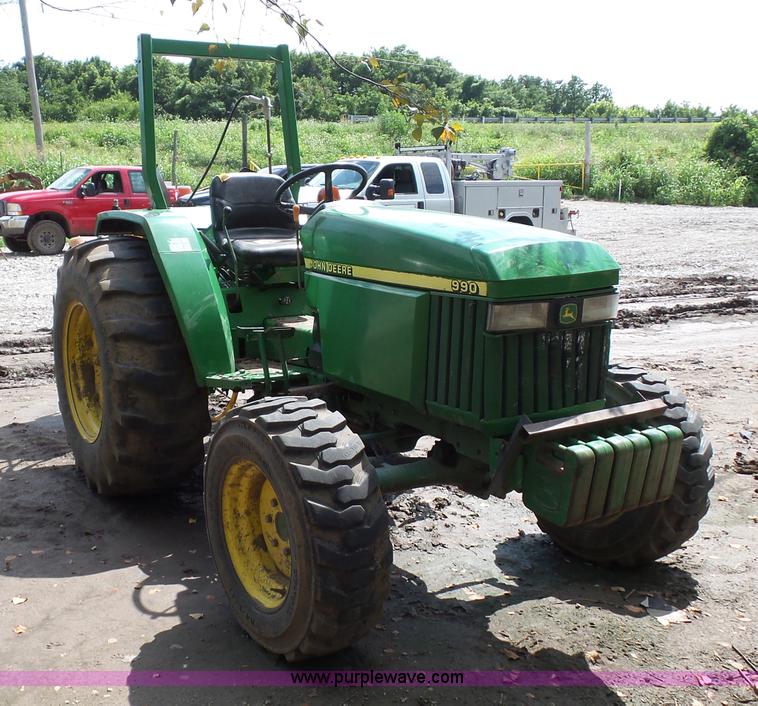 image for item K1641 John Deere 990 MFWD tractor