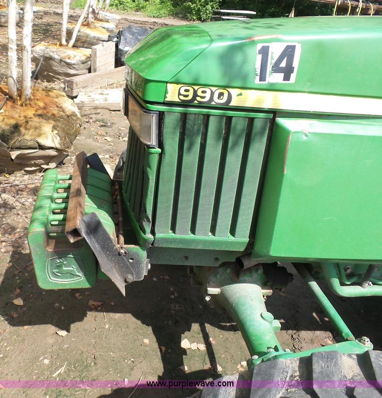 image for item K1641 John Deere 990 MFWD tractor
