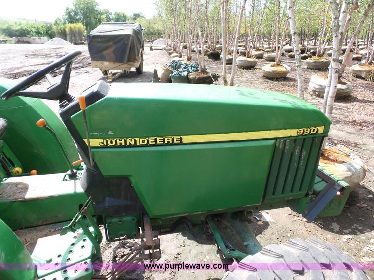image for item K1641 John Deere 990 MFWD tractor