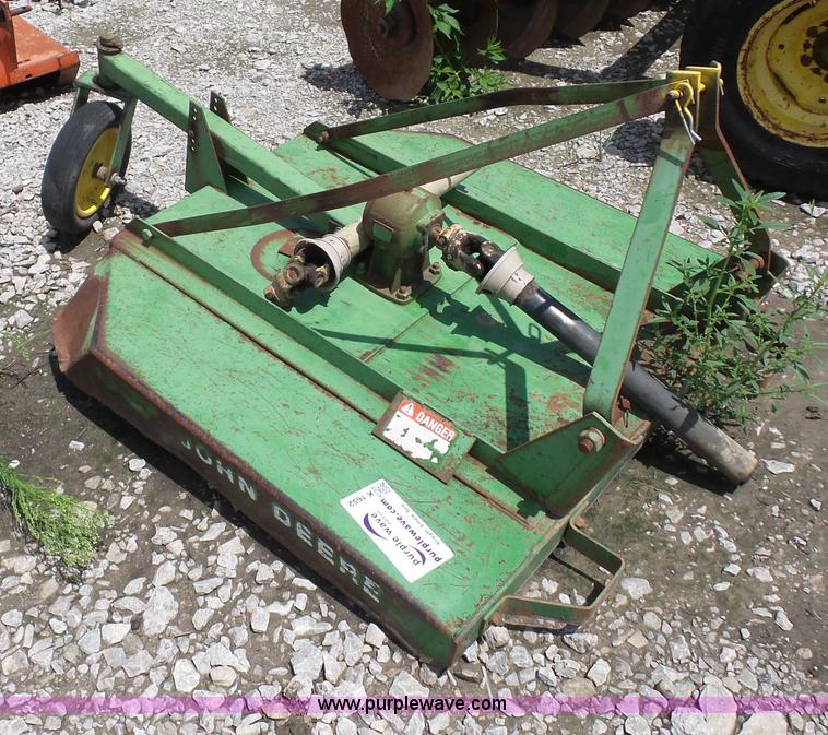 image for item K1652 John Deere rotary mower