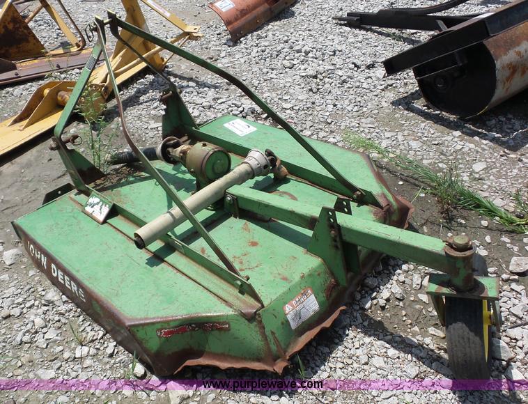 image for item K1652 John Deere rotary mower
