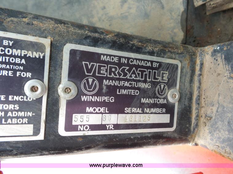 image for item K1680 1980 Versatile 555 4WD tractor