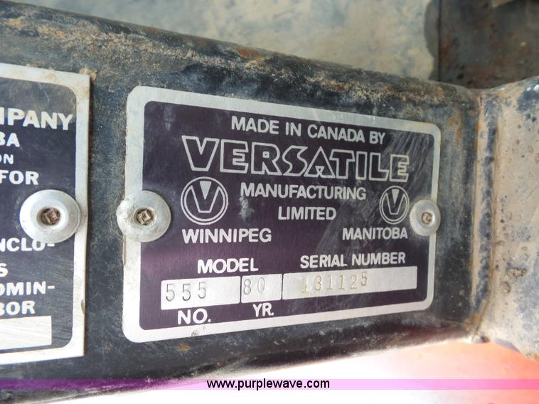 image for item K1680 1980 Versatile 555 4WD tractor